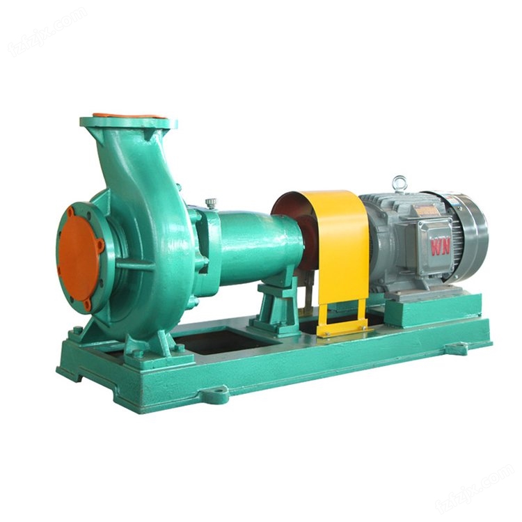JN/江南_IHF100-80-160耐酸碱水泵 碱洗循环泵 氟塑料离心泵厂家